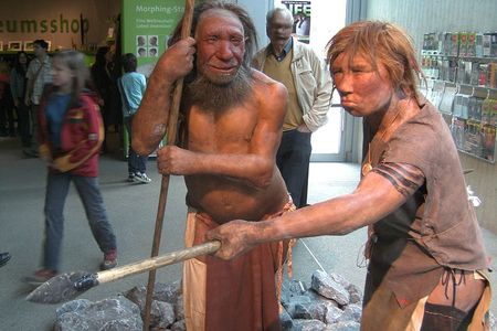 Modern humans get back to their (partial) roots at the Neanderthal Museum in Germany. 