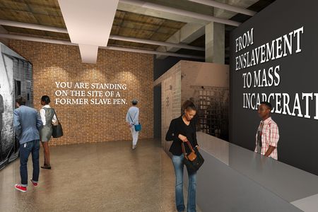 From Slavery to Mass Incarceration will be a museum dedicated to the history of racial injustice in America, and will be located just steps from a site where slaves were auctioned off.