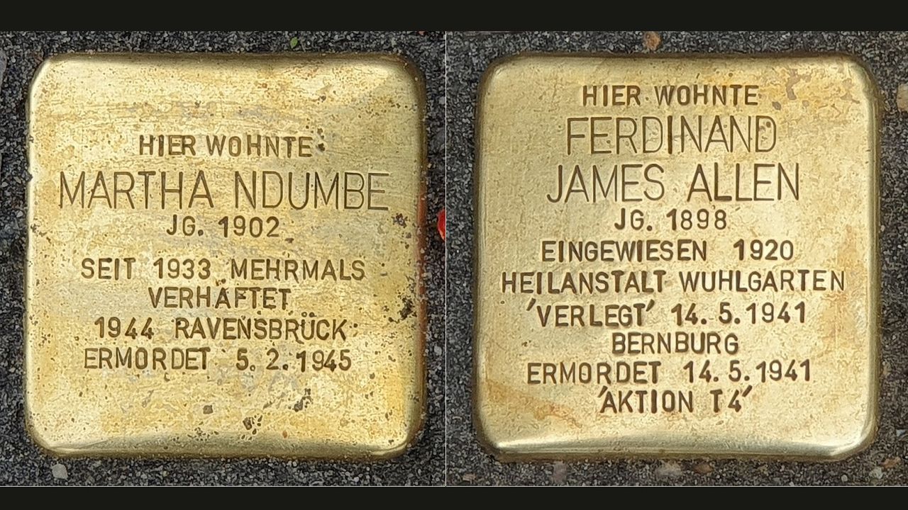 Wワイマール・ドイツ軍＊１９２５年＊デーベルン在郷軍人会旗銘板（実物） stolperstein_max-beer-