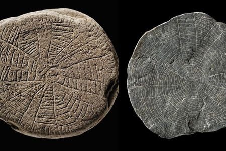 Researchers discovered 614 stone plaques and fragments at Vasag&aring;rd West, an archaeological site on the Danish island of Bornholm.