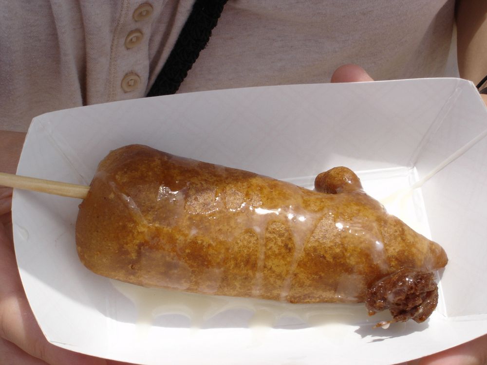 Deep fried butter