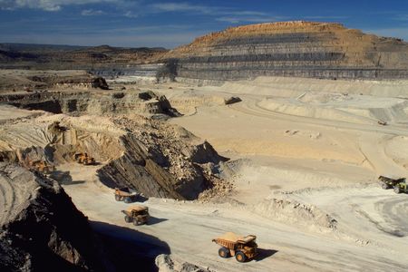 For the time being, at least, the lands near the Grand Canyon will not be converted into something resembling this uranium mine in New Mexico. 