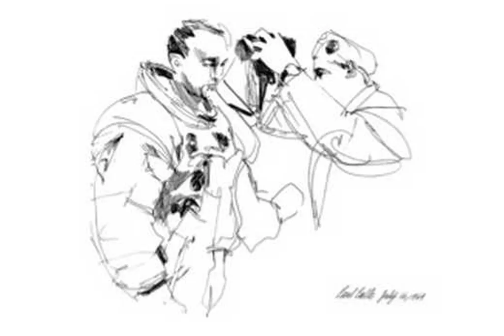 calle apollo 11 sketch