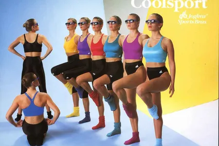 Documents from the Smithsonian's "Jogbra, Inc. Collection" include the company's marketing and advertising materials (above).