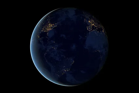 “Nothing tells us more about the spread of humans across the Earth than city lights” – NOAA.