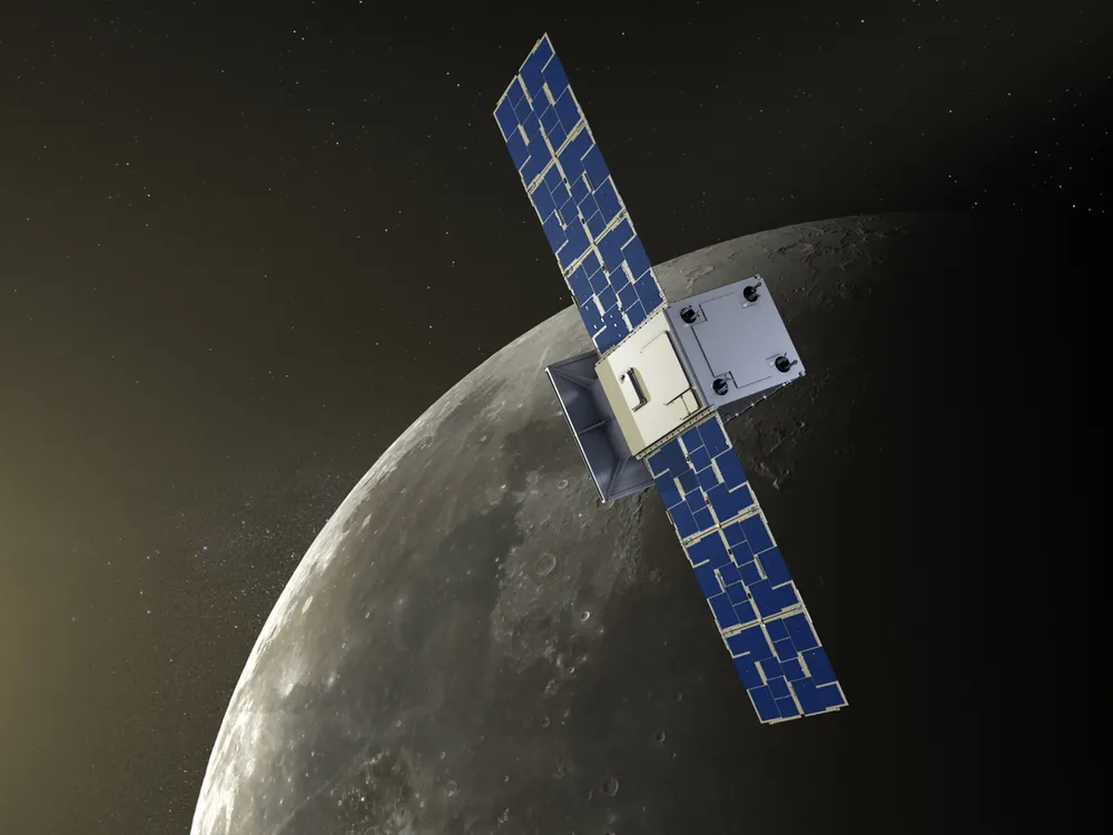 3d model of dawn spacecraft