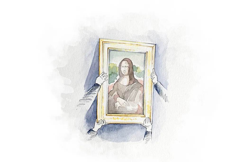 The Mona Lisa: Up Close and Personal 
