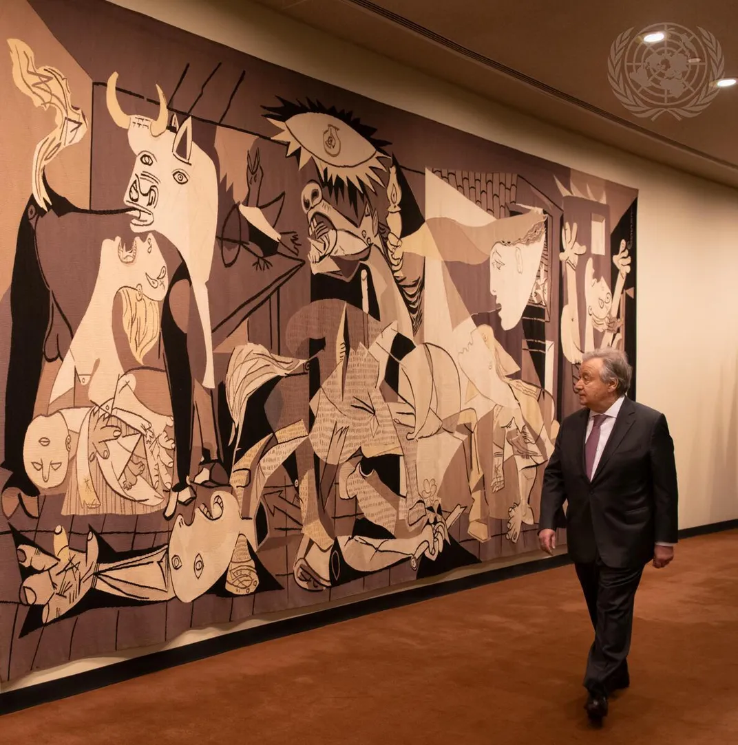 UN mural
