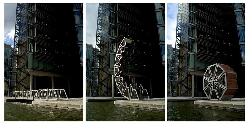 Rolling Bridge, Heatherwick Studios