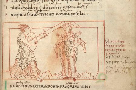 Anger is no match for Patience—no matter how large her sword.