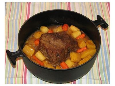 Braised pot roast