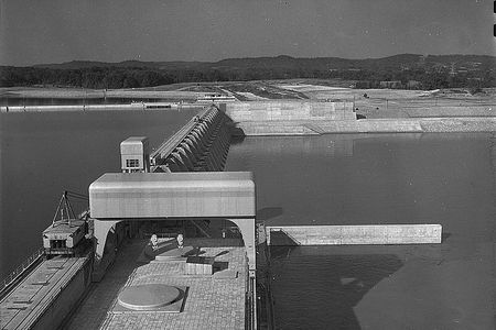 The Watts Bar Dam, one of the dams that is part of the Tennessee Valley Authority.