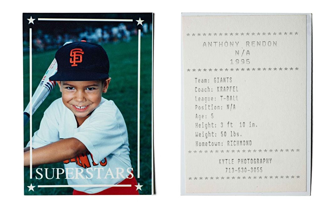Anthony Rendon at age 5