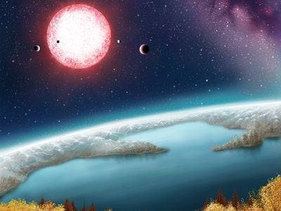 Artist's concept of Kepler-186f