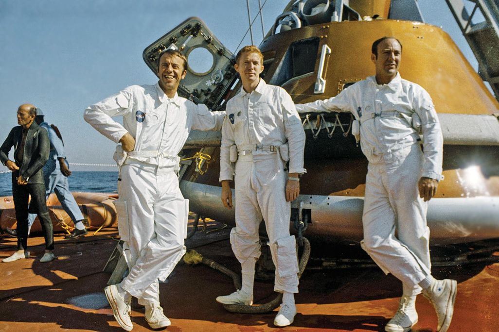 Alan Shepard, Stuart Roosa, Ed Mitchell