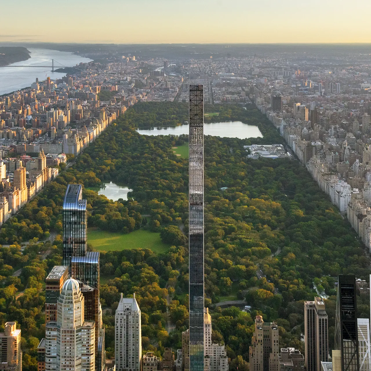 Slim Building In New York