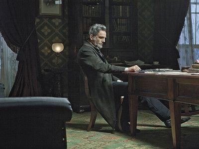 A still from Lincoln, directed by Steven Spielberg.