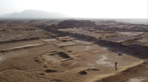 Flying over an Ancient Prehispanic Desert City thumbnail