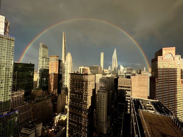 September 11th Rainbow over NYC thumbnail