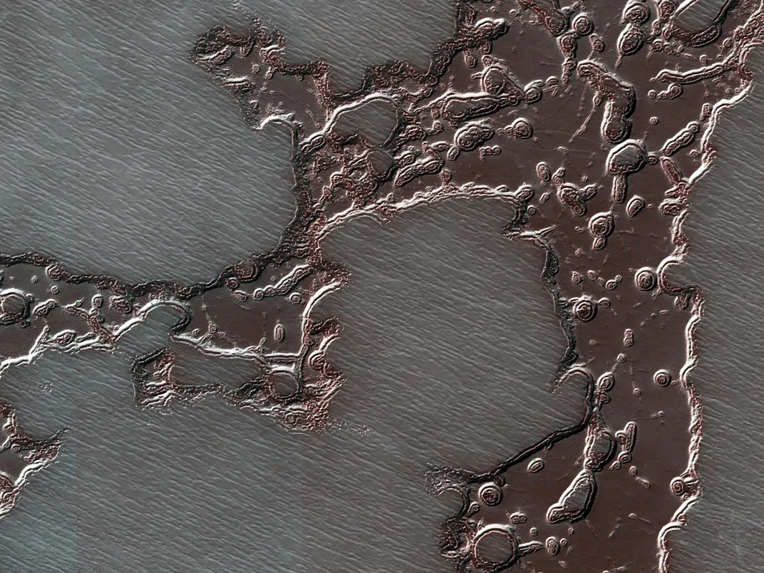 Polar Icecap on Mars