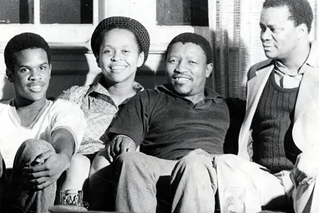 Thomas Allen Harris with his family in the Bronx, NY (circa, 1977).