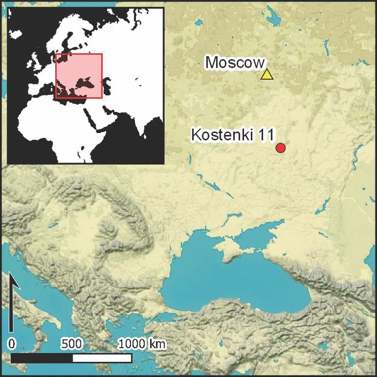 Location of the mammoth structure