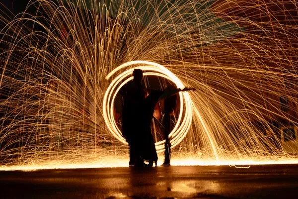 Dancing in the fire light thumbnail