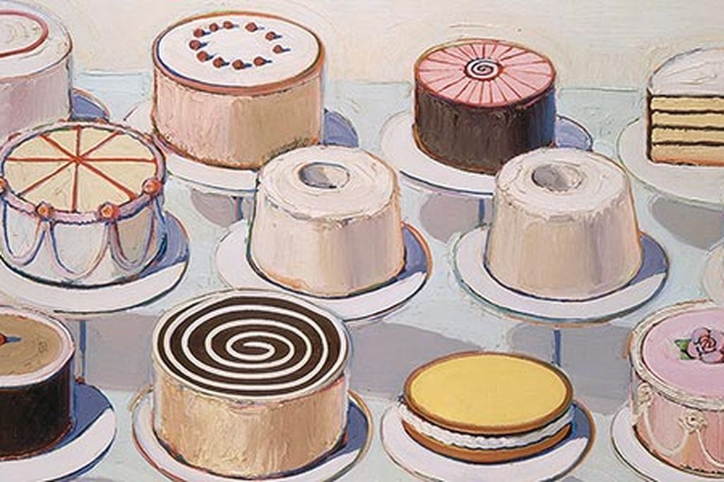 Wayne Thiebaud Cakes