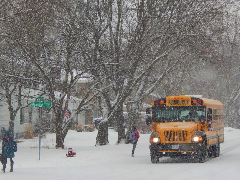 Winter School Bus Stop Smithsonian Photo Contest Smithsonian Magazine