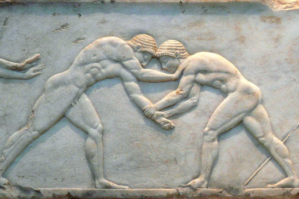 Ancient Greek wrestling