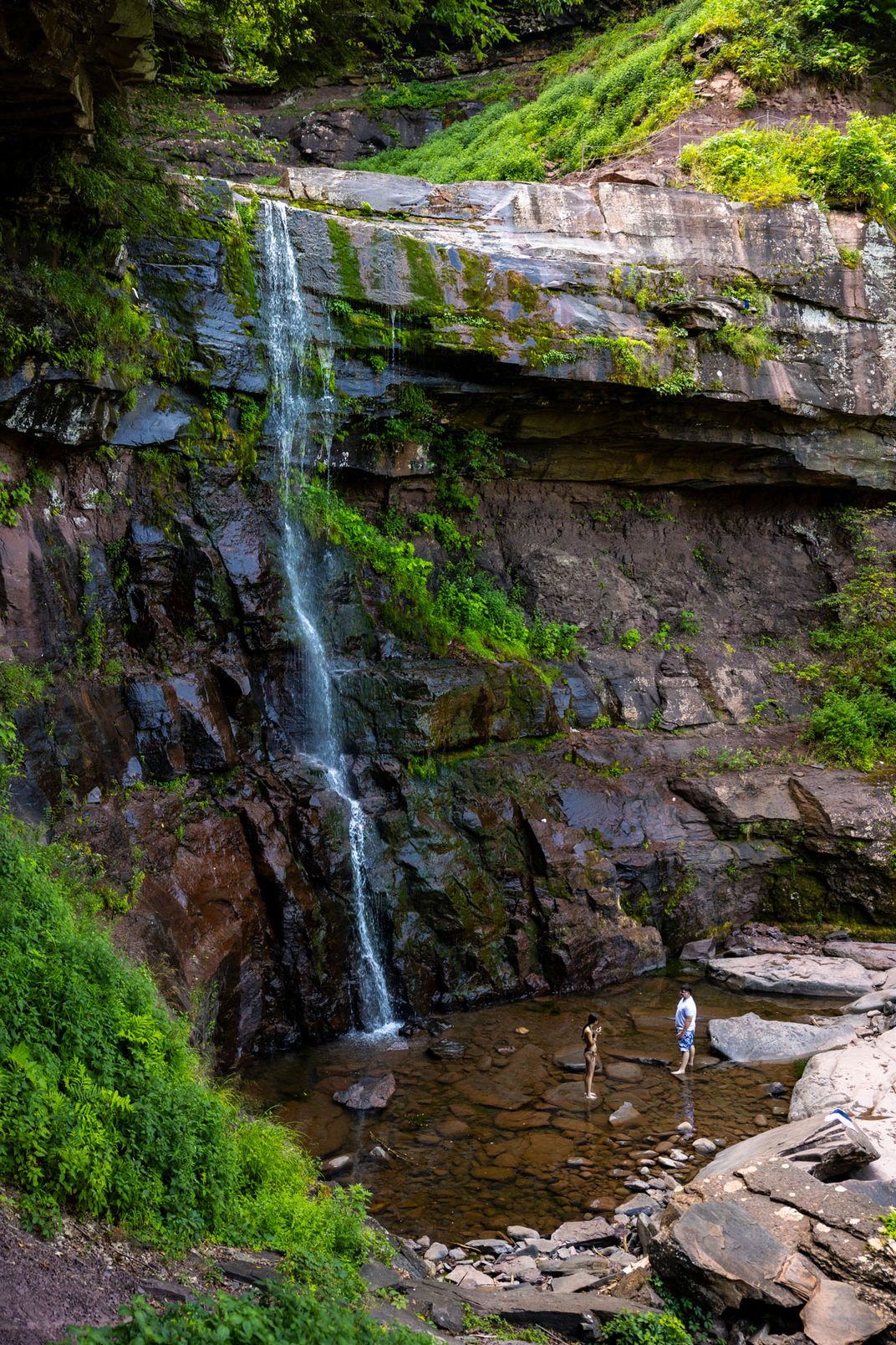 Kaaterskill Falls, near Palenville, New York