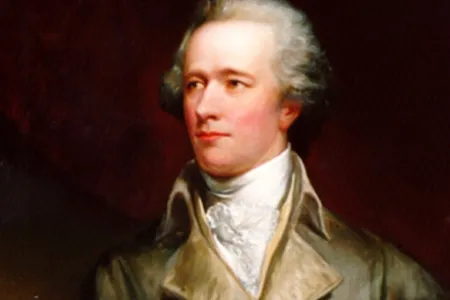 Alexander Hamilton, painted by John Trumbull, c. 1806
