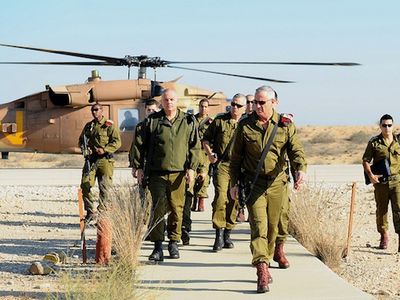 The IDF’s Flickr page is full of images of their generals and tanks.