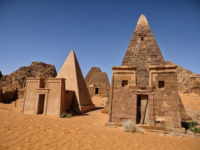 Pyramids of Meroe, Sudan
