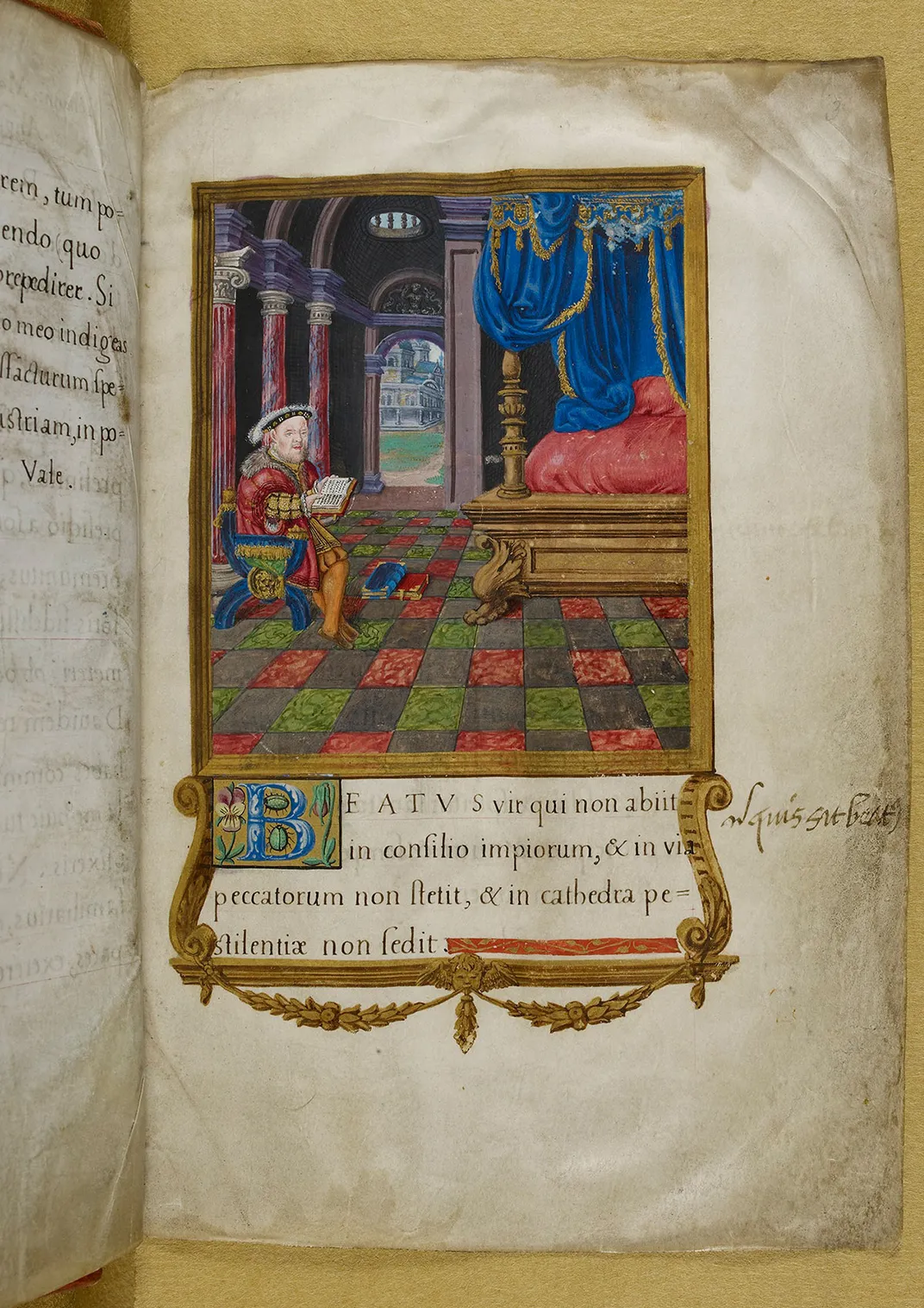 Jean Mallard, The Psalter of Henry VIII, 1540