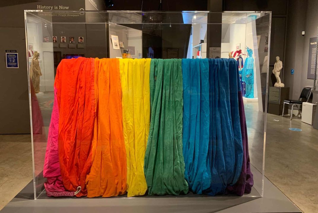 Long-Lost Fragment of First Rainbow Pride Flag Resurfaces After Four  Decades | Smart News| Smithsonian Magazine
