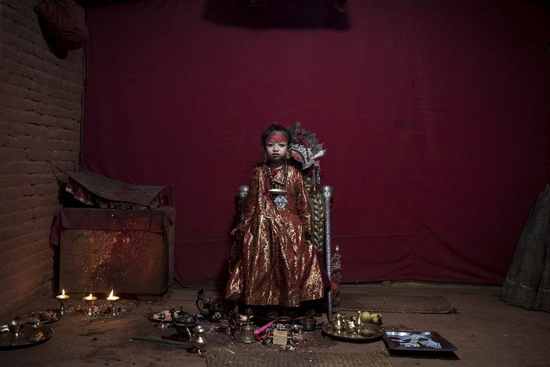 The Living Goddess Of Nepal Smithsonian Photo Contest Smithsonian Magazine