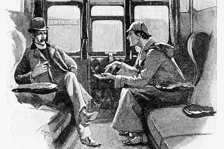Holmes and Watson have had years of adventures together, but the first time they ever appeared in print was in a story Arthur Conan Doyle set in Utah.