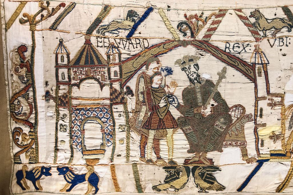 Scene from the Bayeux Tapestry