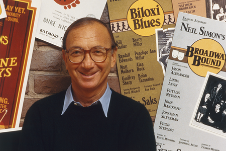 Neil Simon by David Hume Kennerly, 1986. National Portrait Gallery, Smithsonian Institution; Gift of Time magazine; © David Hume Kennerly