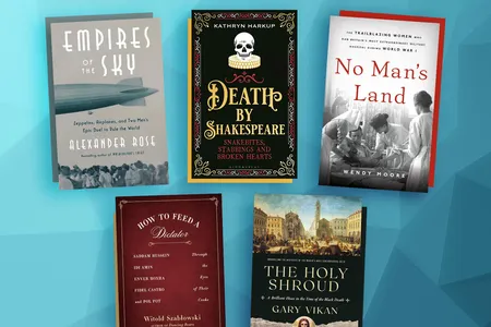 This week's titles include Death By Shakespeare, Empires of the Sky and How to Feed a Dictator.