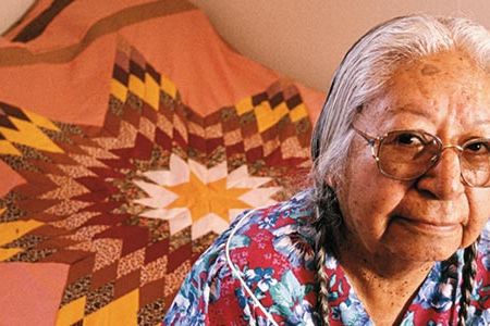 Almira Buffalo Bone Jackson (in 1994) once said that she would "dream the colors [of quilts] at night."