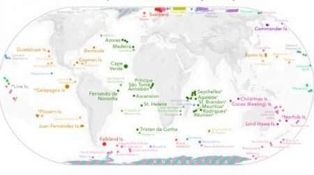 Discoveries by European explorers that didn’t involve claiming land where people were already living.