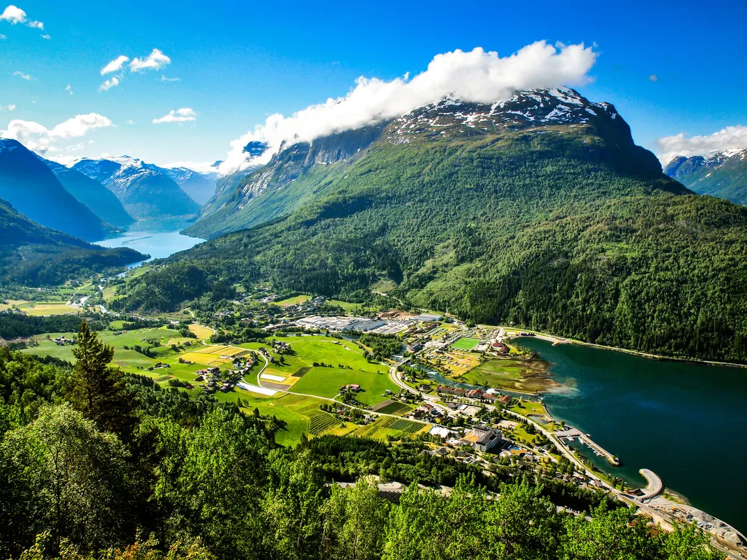 Fjord near Olden