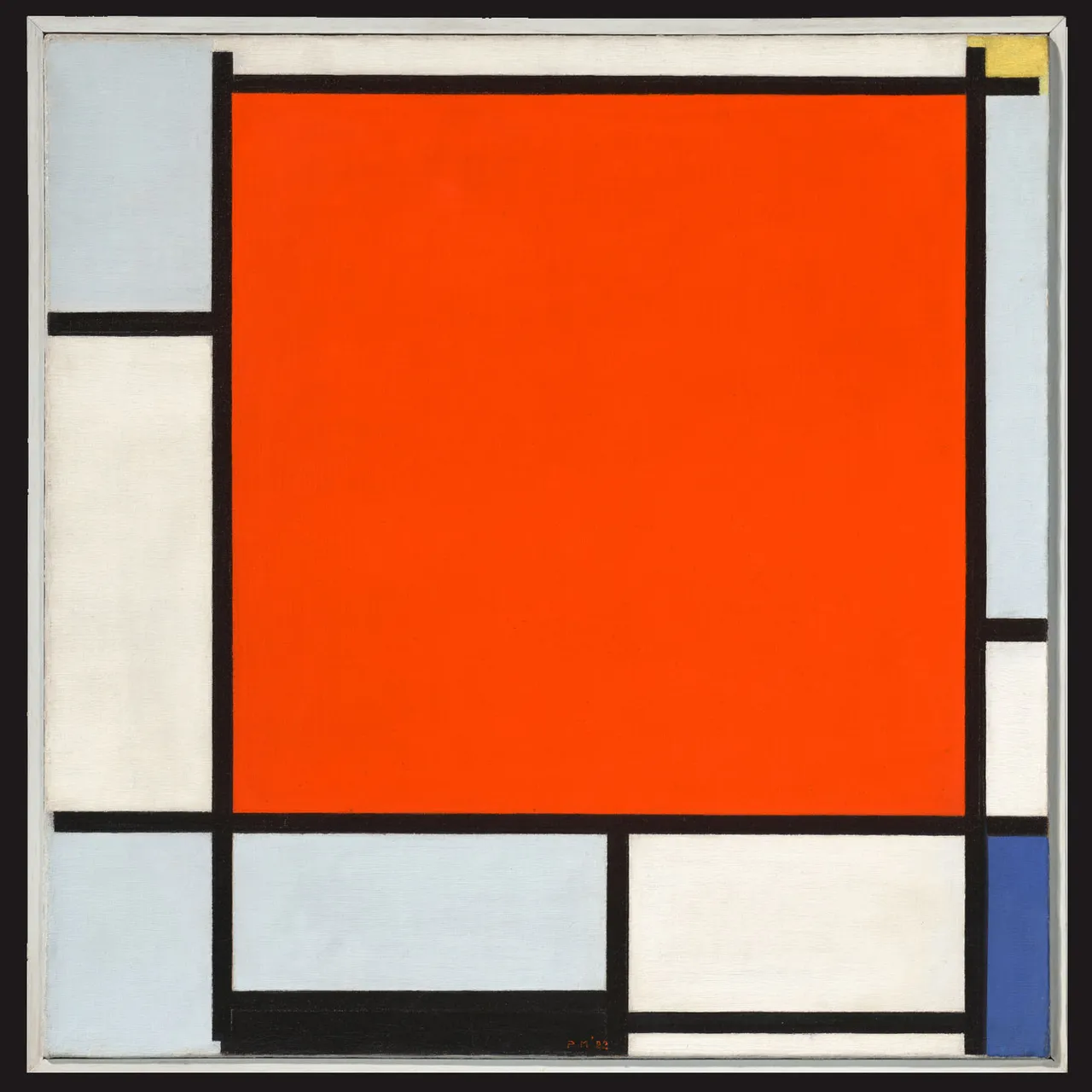 正規品販売！ Piet by Painting Grid Colorful Mondrian $47.6 Fetches 絵画