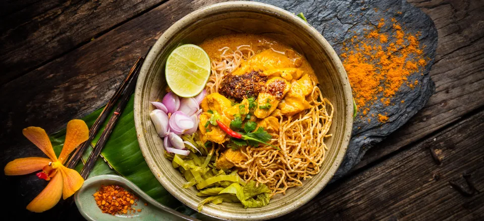  Moscow Khao Soi, curried noodle soup.   Credit: Tourism Authority of Thailand.