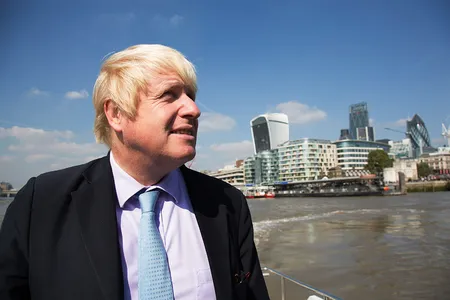 London Mayor Boris Johnson released his book, The Churchill Factor, in November 2014.