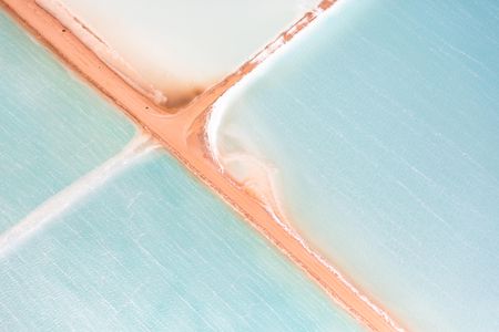 “Salt Series” taken during a low-altitude flight in Western Australia.