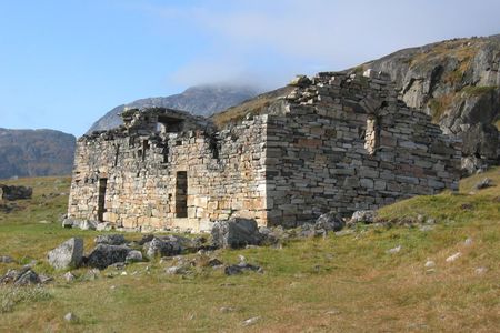 Church ruins from Norse Greenland's Eastern Settlement

