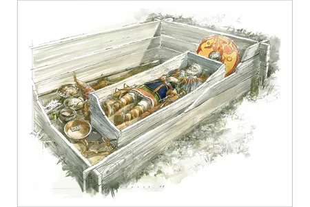 People who reopened graves might take items like swords and brooches but leave more valuable objects untouched.